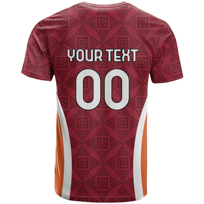 Custom Latvia Football T-Shirt Latvijas Futbola Izlase Graphic Tee