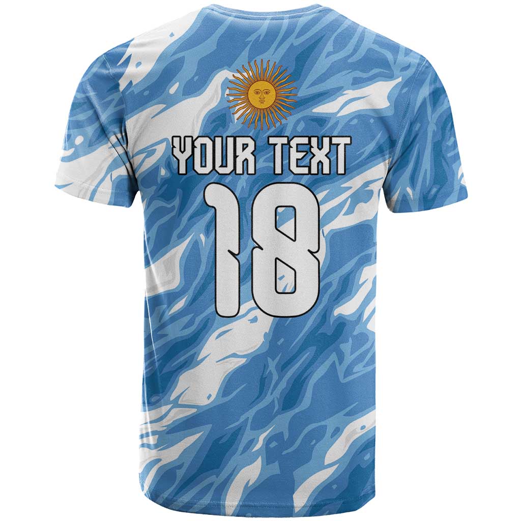 Custom Argentina Football T-Shirt Muchachos, Ahora Nos Volvimos a Ilusionar Graphic Tee