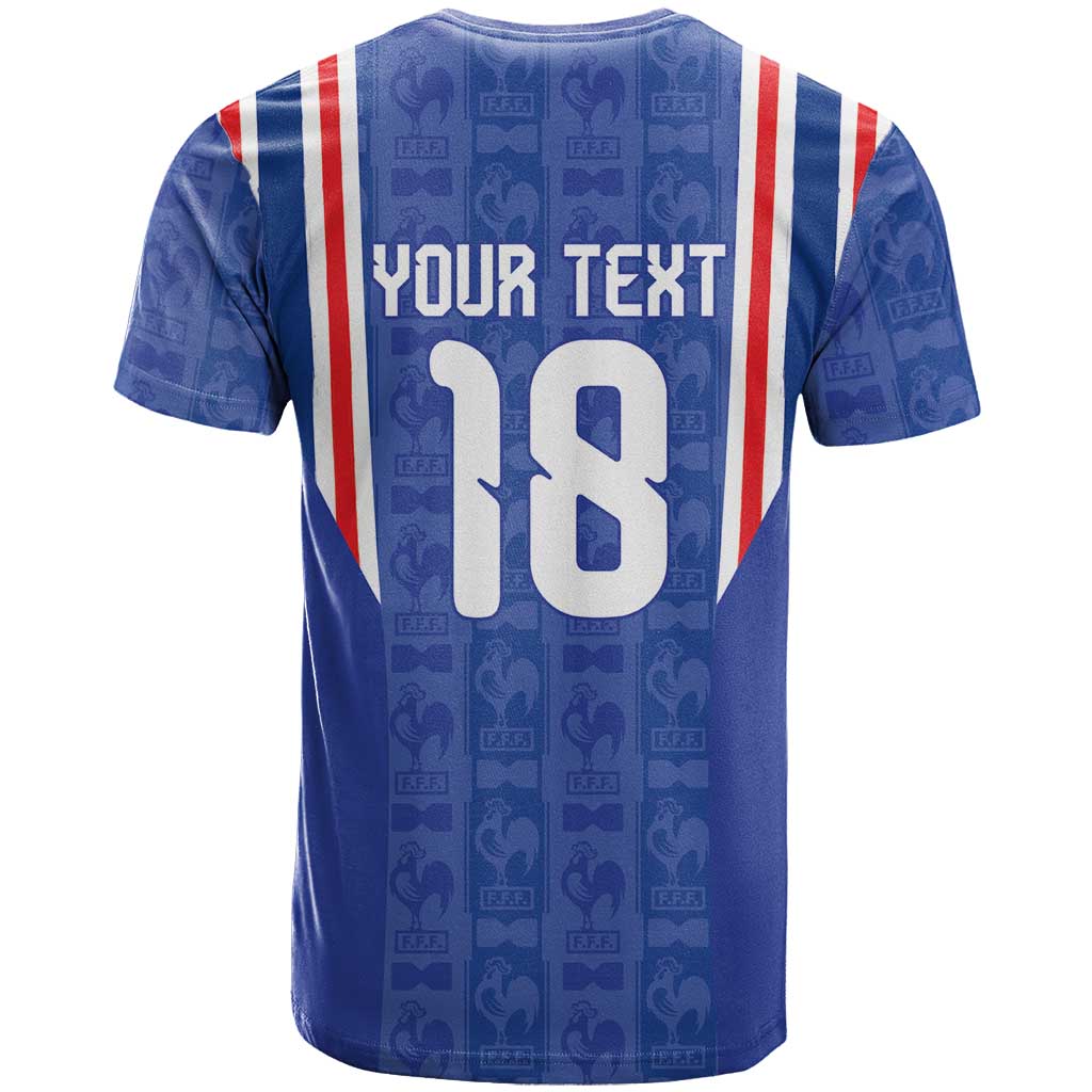 Custom France Football T-Shirt Les Bleus Glory Road to 2026 Graphic Tee