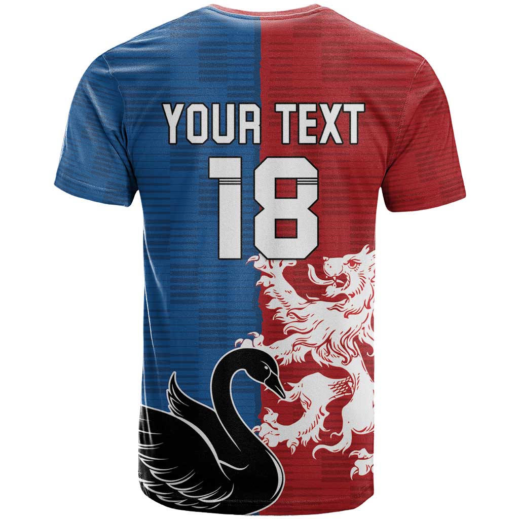 Custom British Lions Western Force T-Shirt Unique Style Graphic Tee