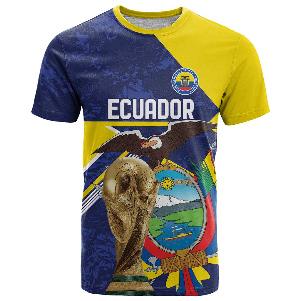 Ecuador Football Custom T-Shirt Road To World Cup 2026 Graphic Tee