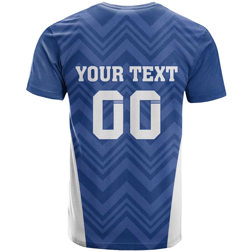 Custom Estonia Football T-Shirt Eesti Jalgpallikoondis Graphic Tee
