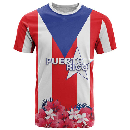 Personalized Puerto Rico Coat Of Arms T-Shirt Graphic Tee