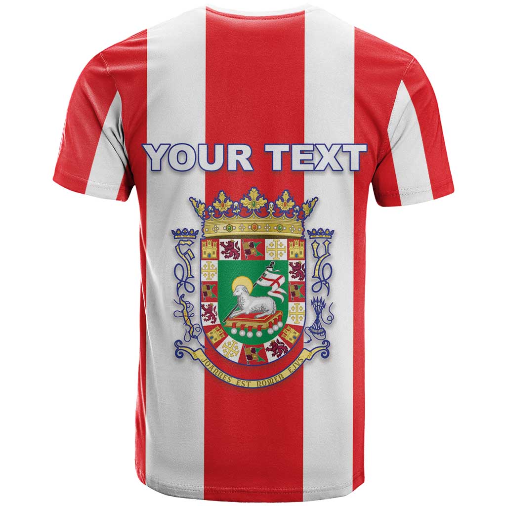 Personalized Puerto Rico Coat Of Arms T-Shirt Graphic Tee