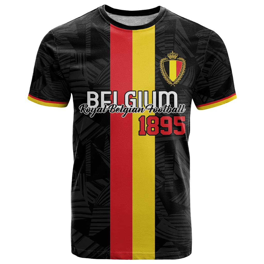 Custom Belgium Football T-Shirt De Rode Duivels Graphic Tee