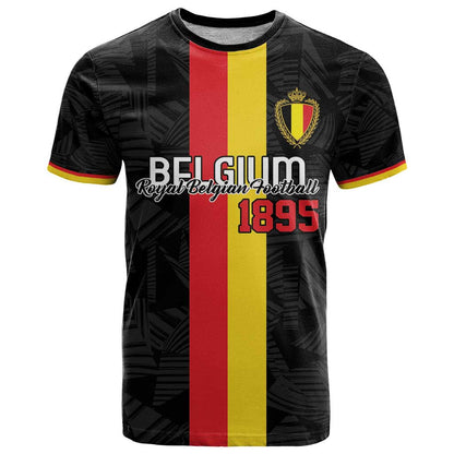 Custom Belgium Football T-Shirt De Rode Duivels Graphic Tee