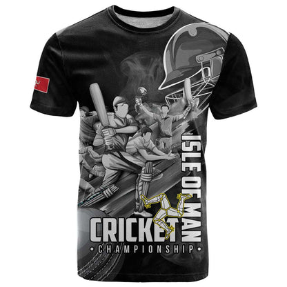 Personalized Isle of Man Cricket T-Shirt Go Champion Graphic Tee