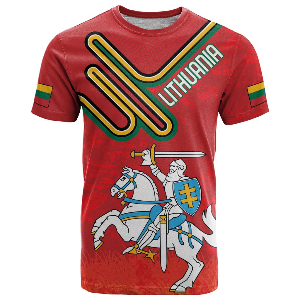 Personalized Lithuania Coat Of Arms T-Shirt Special Version Graphic Tee