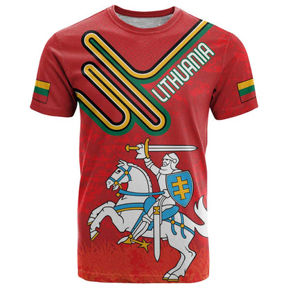 Personalized Lithuania Coat Of Arms T-Shirt Special Version Graphic Tee