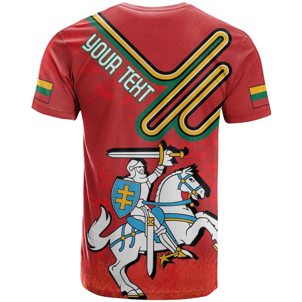 Personalized Lithuania Coat Of Arms T-Shirt Special Version Graphic Tee