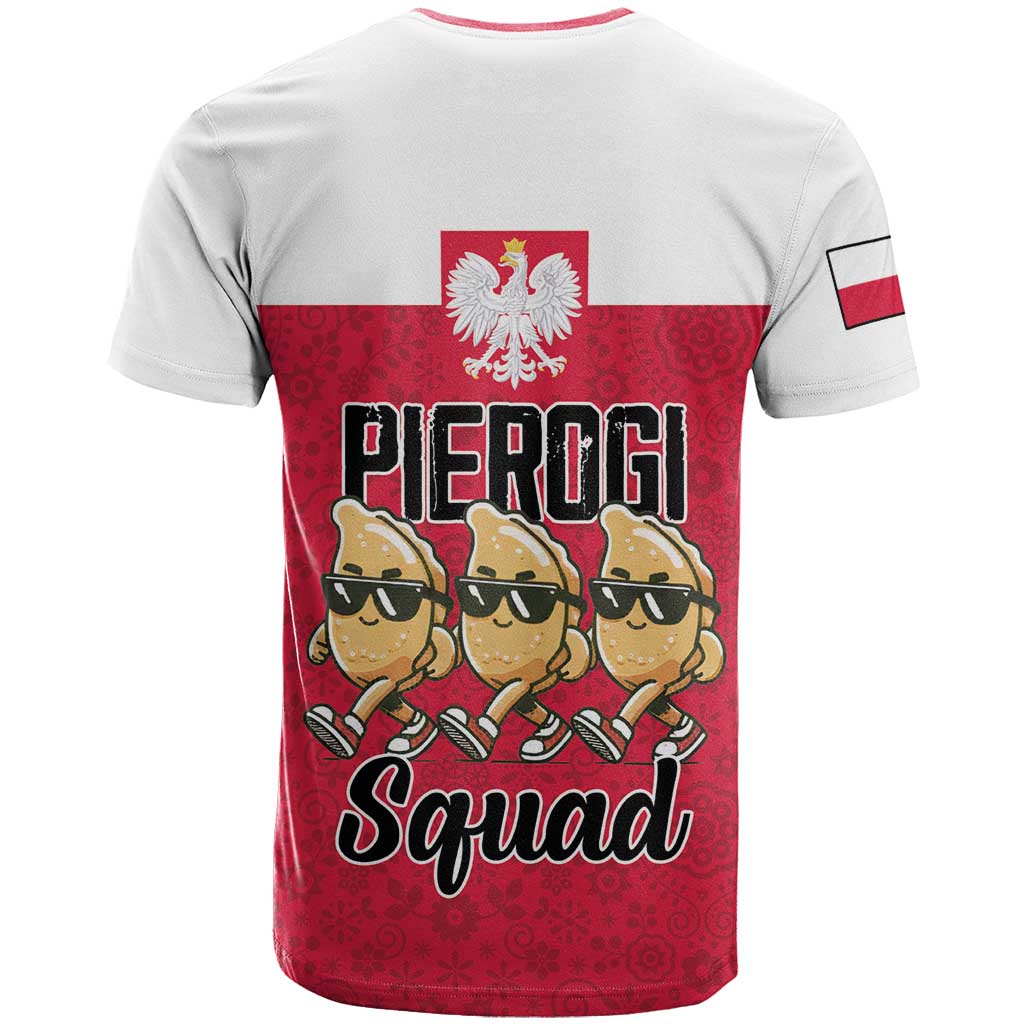 Funny Pierogi Squad T-Shirt Polish Pride Food Humor Graphic Tee