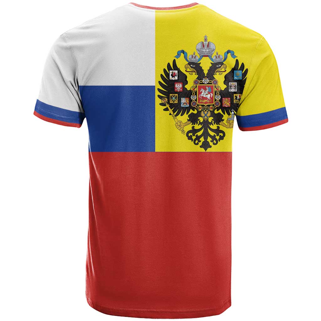 Russian Empire 17211917 T-Shirt Flag Style Graphic Tee