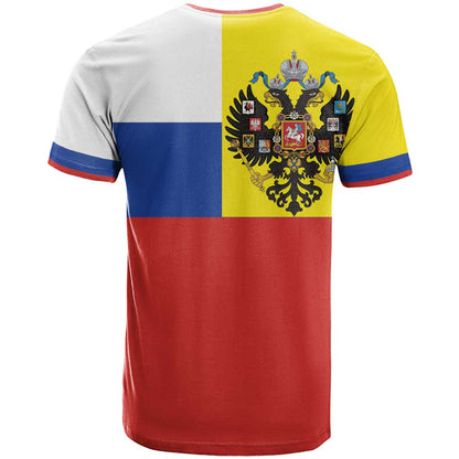 Russian Empire 17211917 T-Shirt Flag Style Graphic Tee