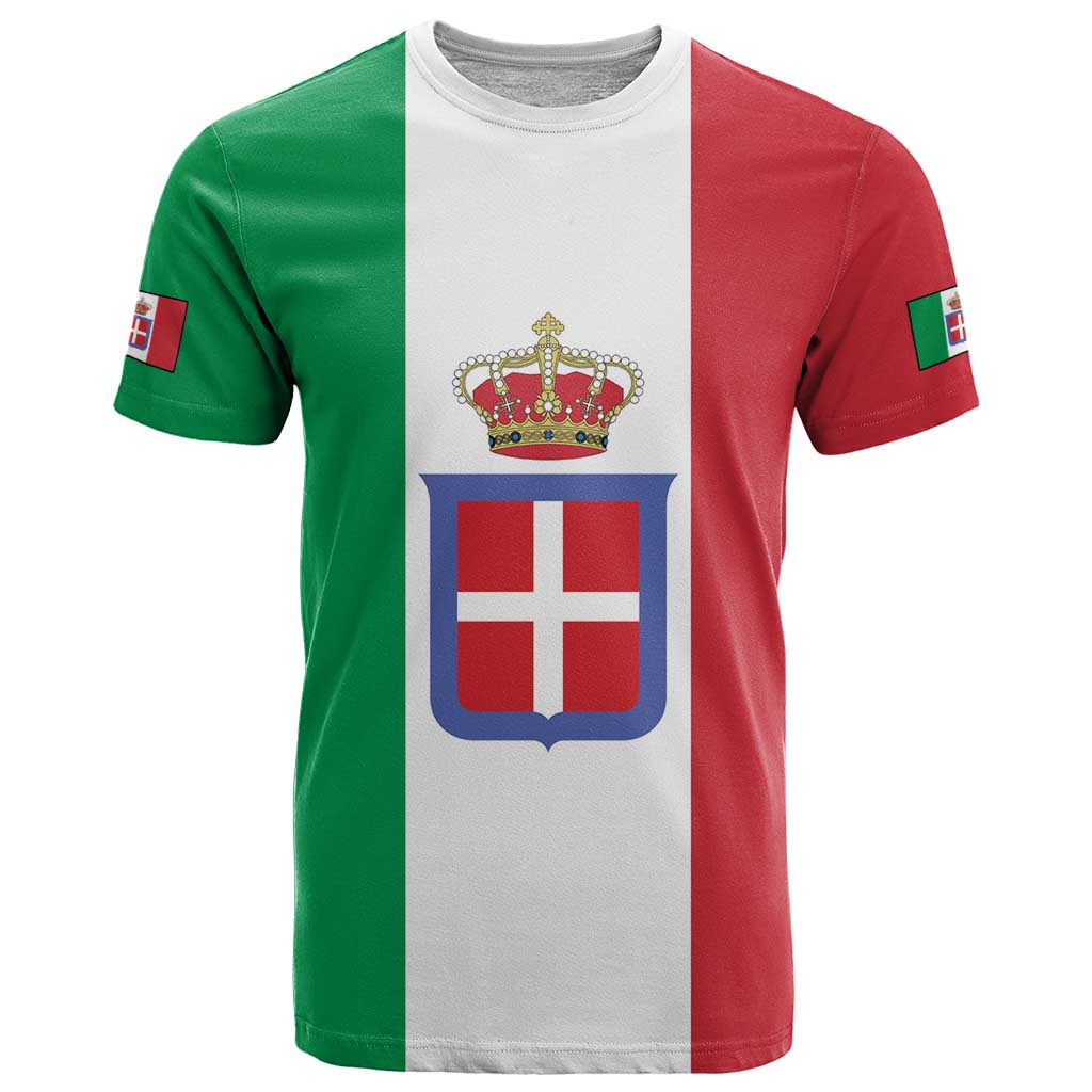Personalized Italian Empire 1882-1960 T-Shirt Flag Color Inspiration Graphic Tee