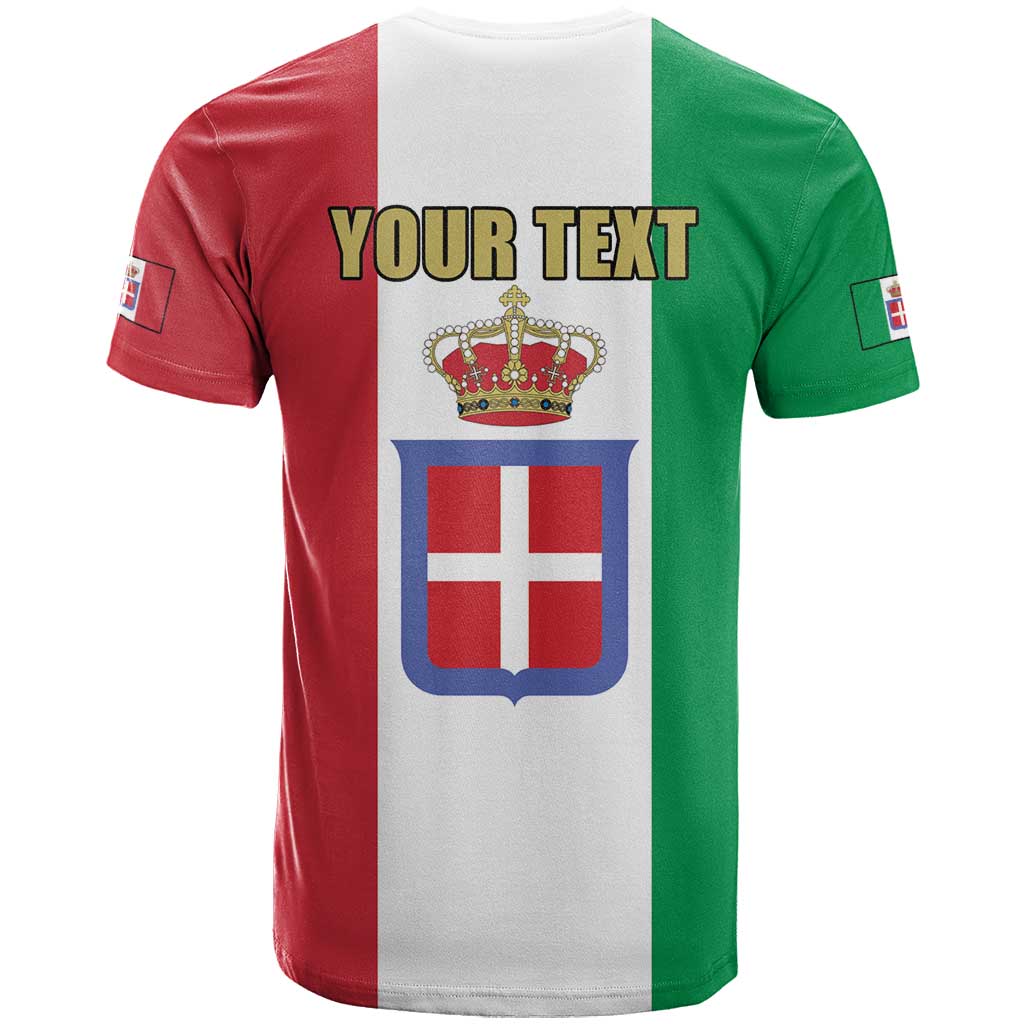 Personalized Italian Empire 1882-1960 T-Shirt Flag Color Inspiration Graphic Tee