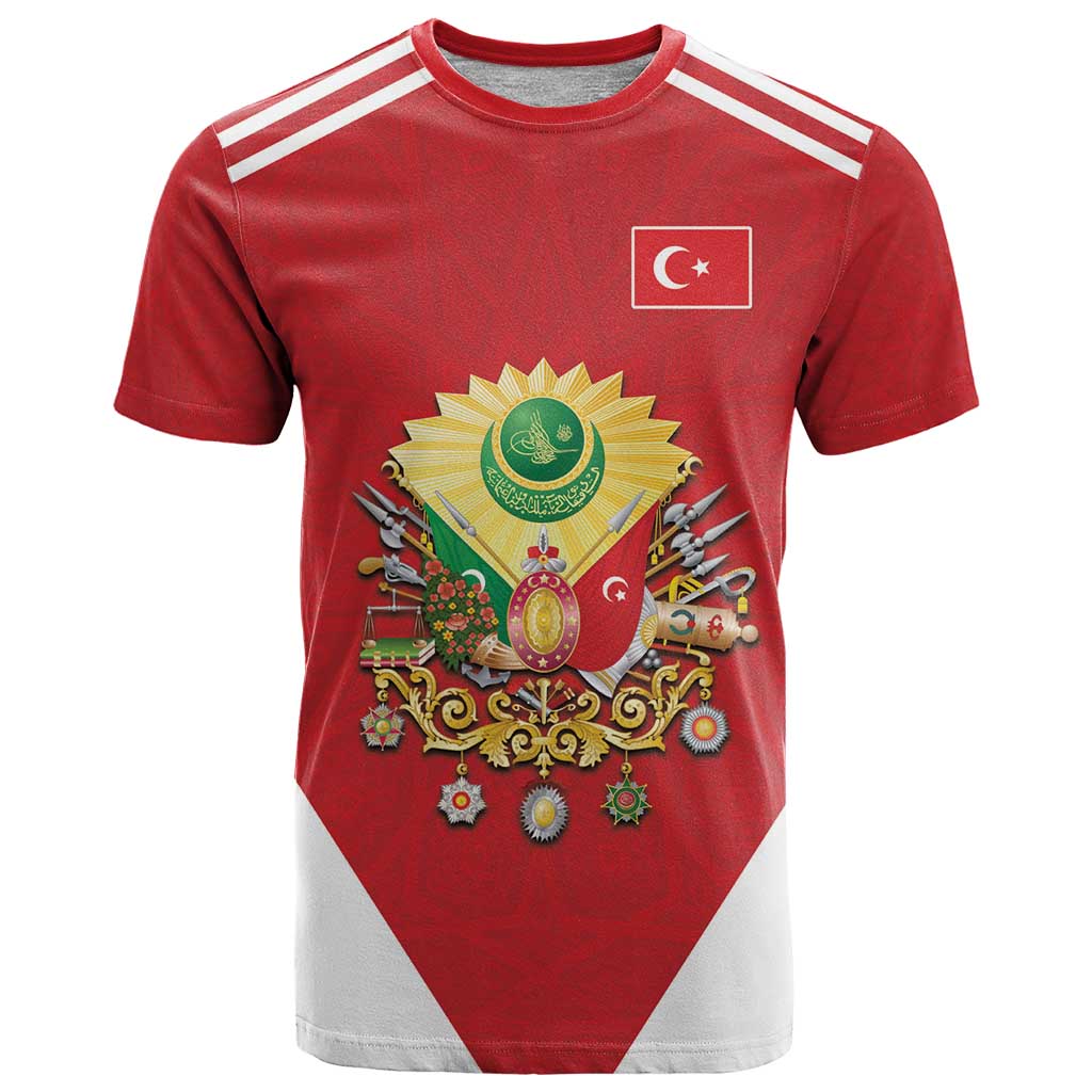 Personalized Ottoman Empire 1299-1922 T-Shirt Flag Color Inspiration Graphic Tee