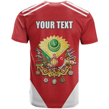 Personalized Ottoman Empire 1299-1922 T-Shirt Flag Color Inspiration Graphic Tee