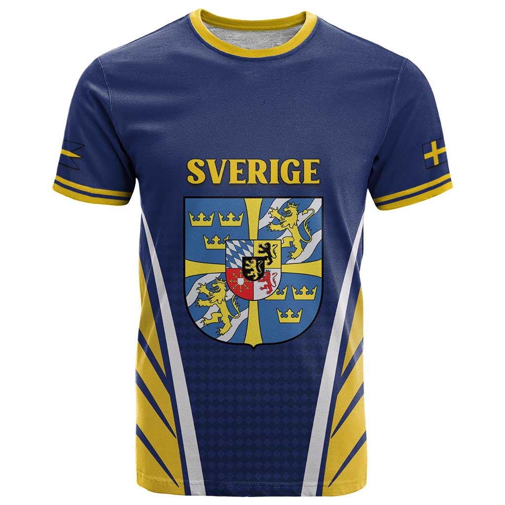 Personalized Swedish Empire 1611-1721 T-Shirt Flag Color Inspiration Graphic Tee