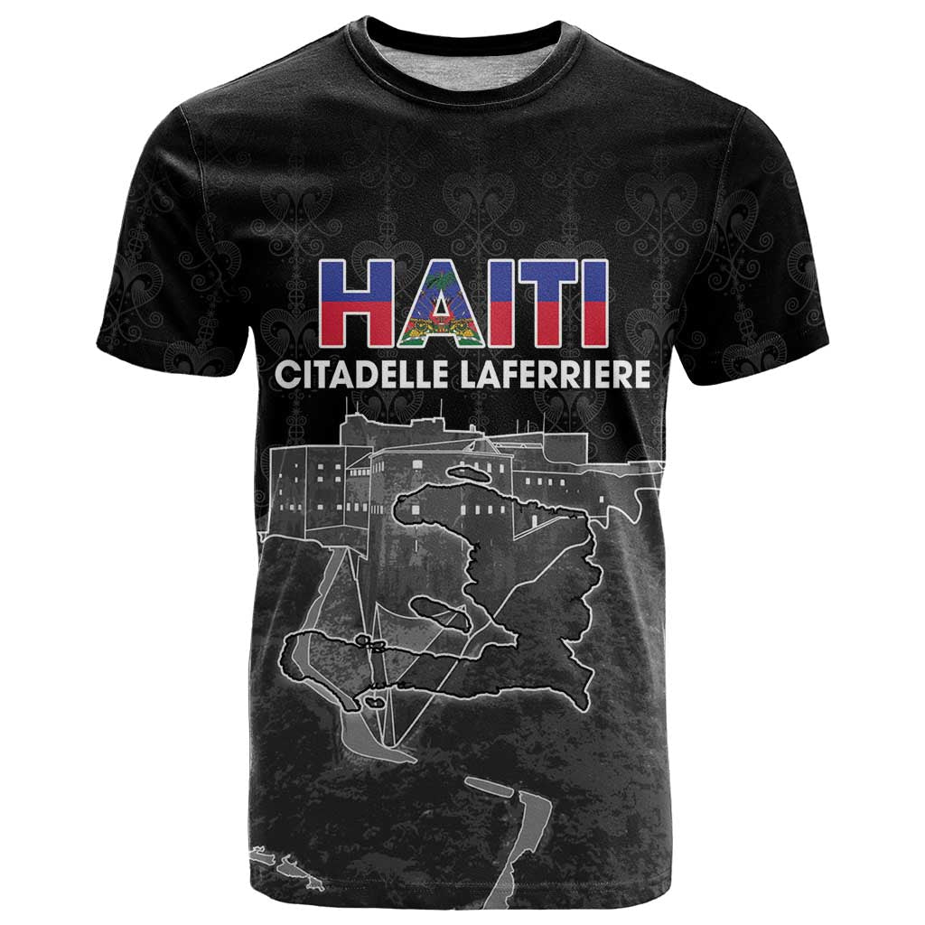 Haiti Citadelle Laferriere Personalized T-Shirt Haitian Heritage Veve Vodou Graphic Tee