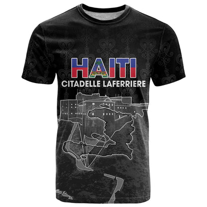 Haiti Citadelle Laferriere Personalized T-Shirt Haitian Heritage Veve Vodou Graphic Tee