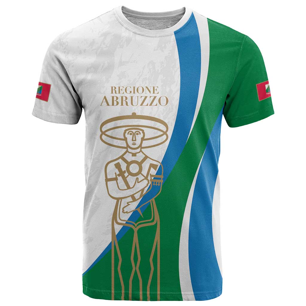 Personalized Italian Region Abruzzo T-Shirt Italy Sporty Style Graphic Tee