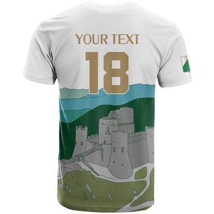 Custom Italy Abruzzo T-Shirt Gran Sasso d'Italia Graphic Tee