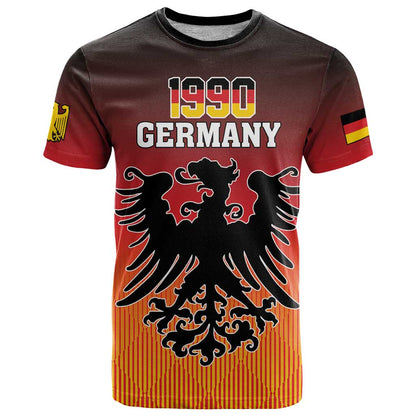 Personalized Germany T-Shirt With Coat Of Arms Graphic Tee