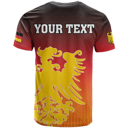 Personalized Germany T-Shirt With Coat Of Arms Graphic Tee