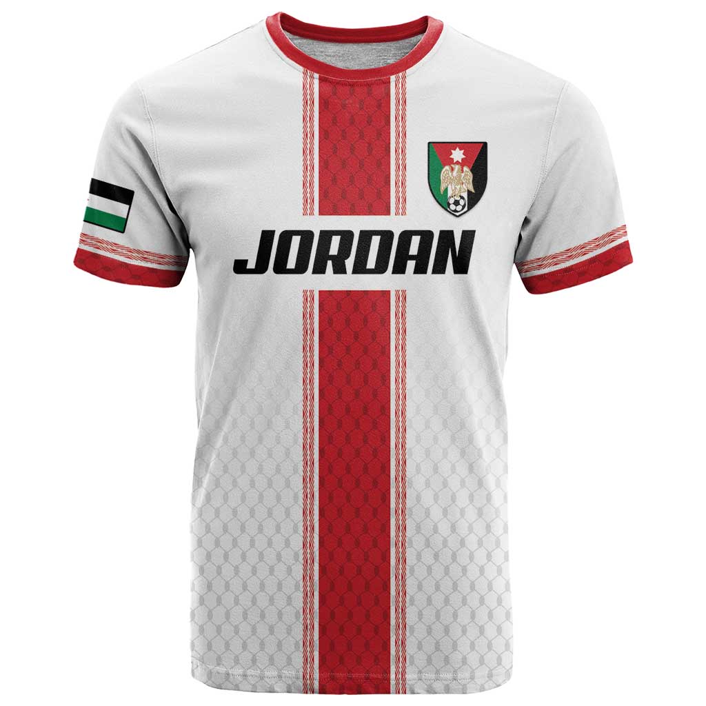 Custom Jordan Heritage Football T-Shirt Al Nashama Sporty Style Graphic Tee