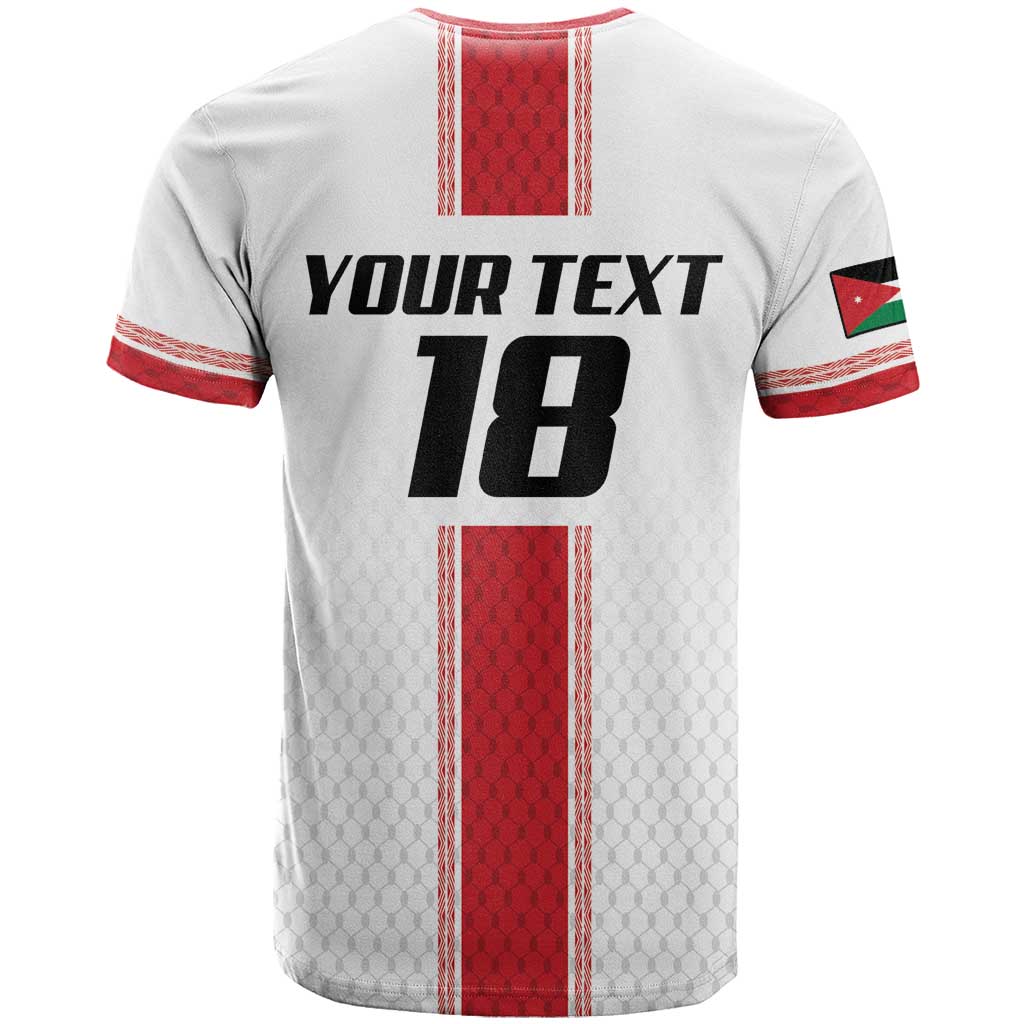 Custom Jordan Heritage Football T-Shirt Al Nashama Sporty Style Graphic Tee