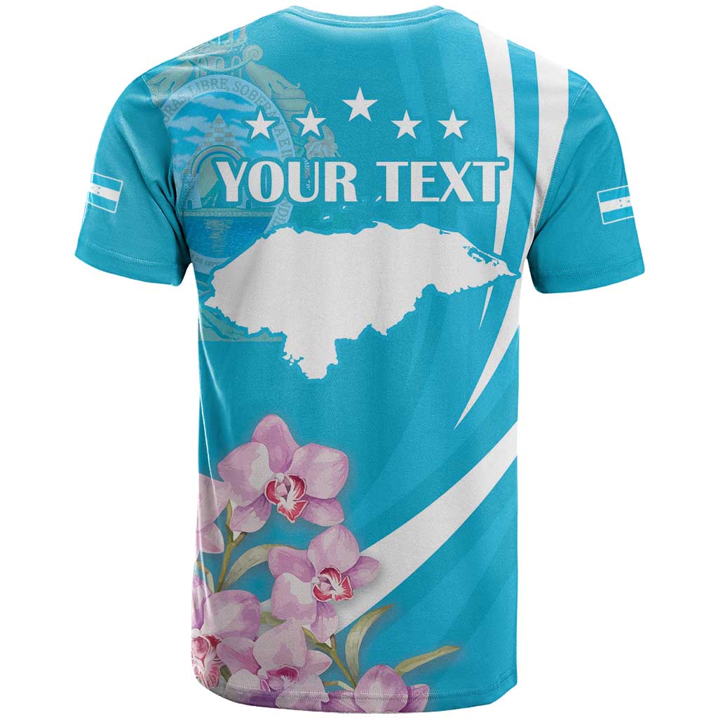 Personalized Honduras Independence Day T-Shirt With White Tailed Deer Graphic Tee