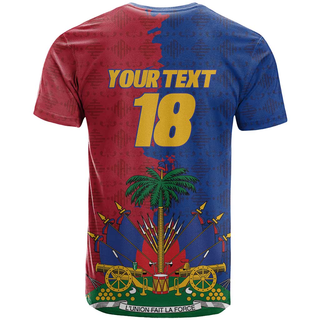 Custom Afro-Haitians Football T-Shirt Les Grenadiers 2026 World Football Graphic Tee