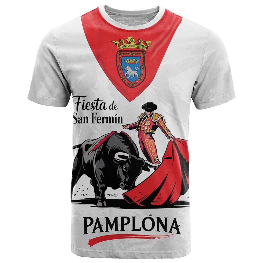 Personalized San Fermin Festival T-Shirt Pamplona Bull Run Graphic Tee