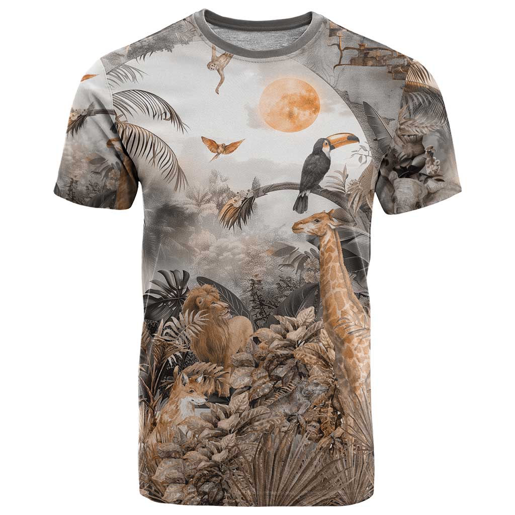 Africa Safari Animals T-Shirt Graphic Tee