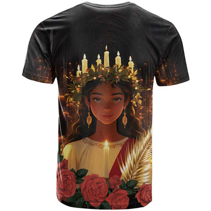 Happy St. Lucy T-Shirt Light of Christ Graphic Tee