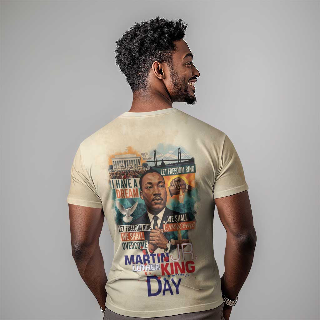 Martin Luther King MLK T-Shirt I Have a Dream Vintage Art Graphic Tee