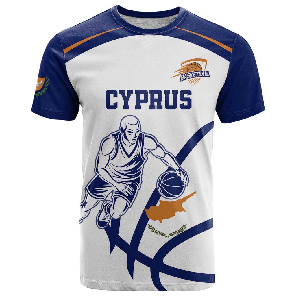 Cyprus Basketball Custom T-Shirt Go Champion Graphic Tee