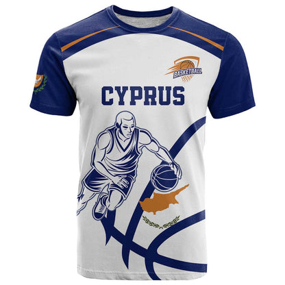 Cyprus Basketball Custom T-Shirt Go Champion Graphic Tee