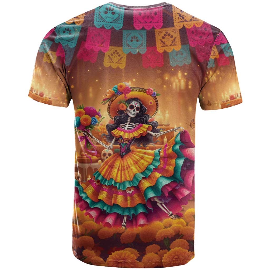 Mexico Day Of The Dead T-Shirt Día de los Muertos Catrina Graphic Tee