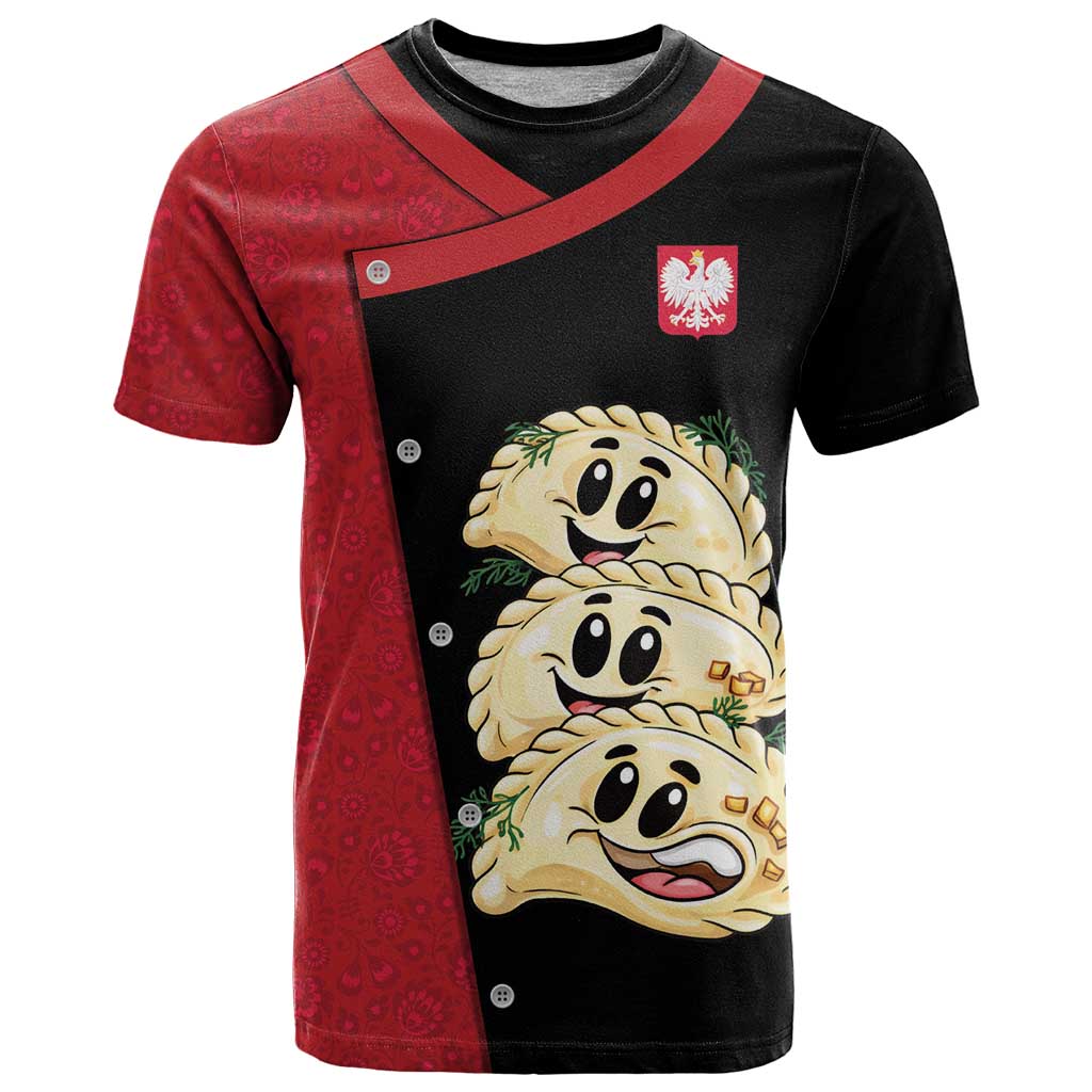Personalized Poland Pierogi T-Shirt Polish National Dumplings Graphic Tee