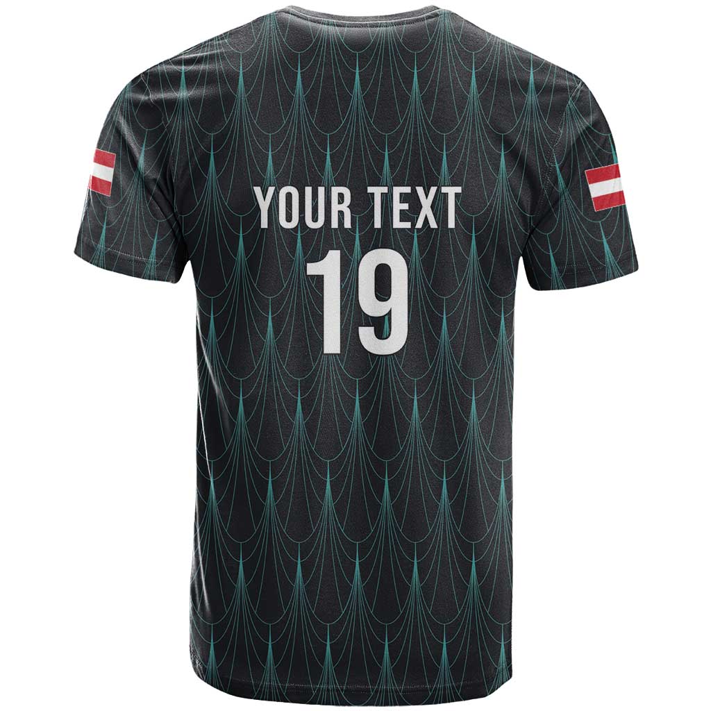 Custom World Football 2026 Austria T-Shirt Das Team Eagle Wing Style Graphic Tee