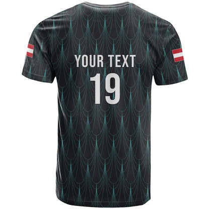 Custom World Football 2026 Austria T-Shirt Das Team Eagle Wing Style Graphic Tee