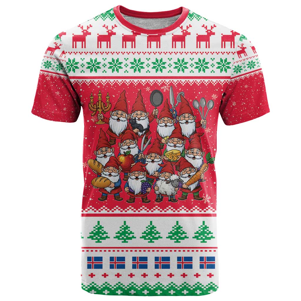Iceland Christmas T-Shirt Icelandic Yule Lads Graphic Tee