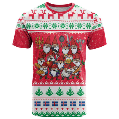 Iceland Christmas T-Shirt Icelandic Yule Lads Graphic Tee