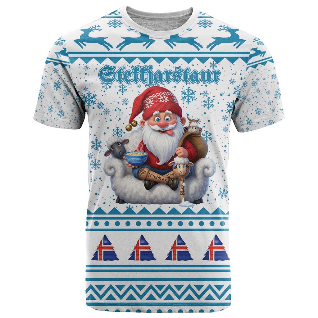 Iceland Christmas T-Shirt Stekkjastaur Sheep-Cote-Clod Graphic Tee