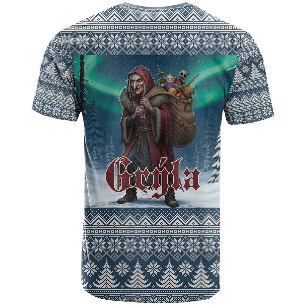 Iceland Christmas T-Shirt Icelandic Gryla Evil Mother of Yule Lads Graphic Tee