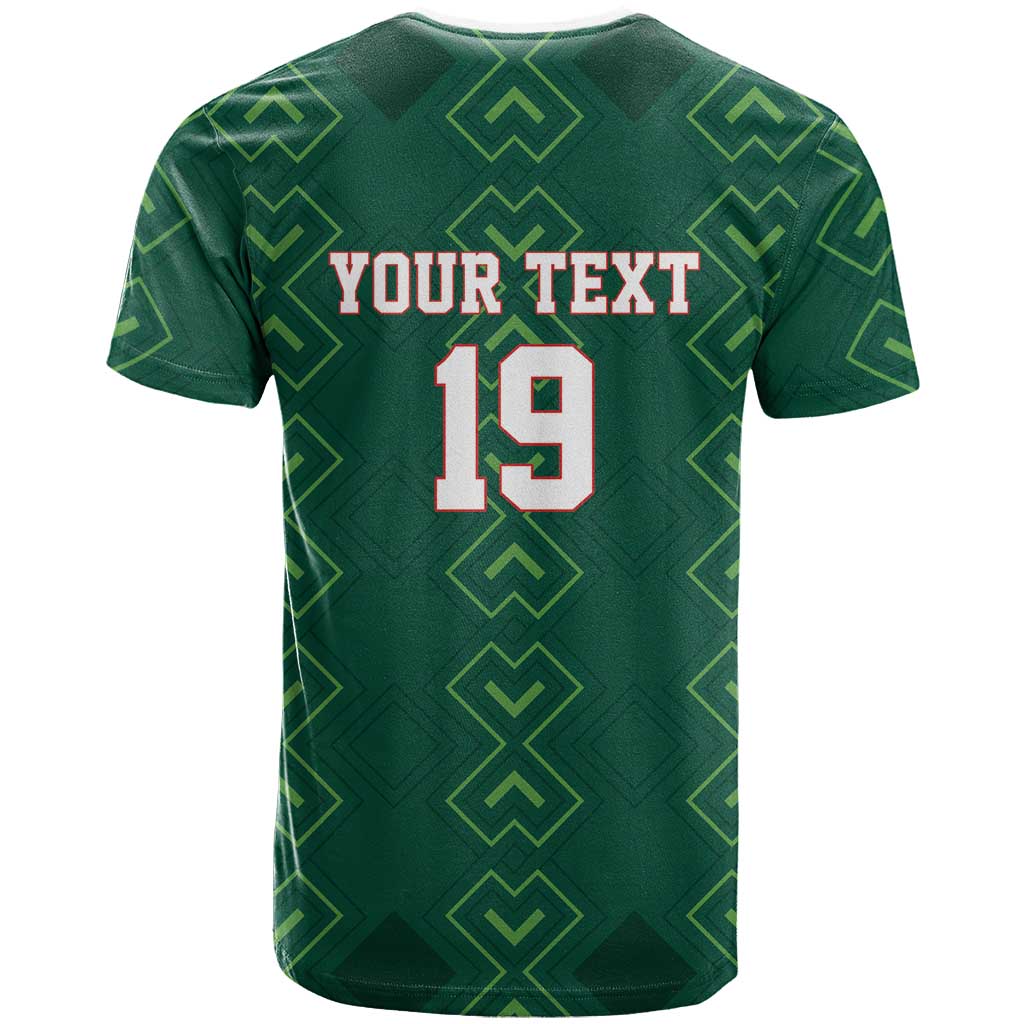 Custom Mexico Football T-Shirt Go Champions Mexico Graphic Tee