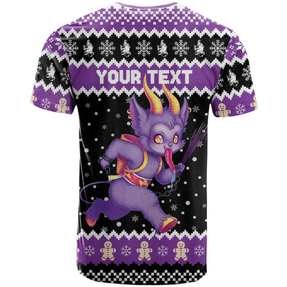Personalized German Krampus Christmas T-Shirt German Christmas Legend Graphic Tee