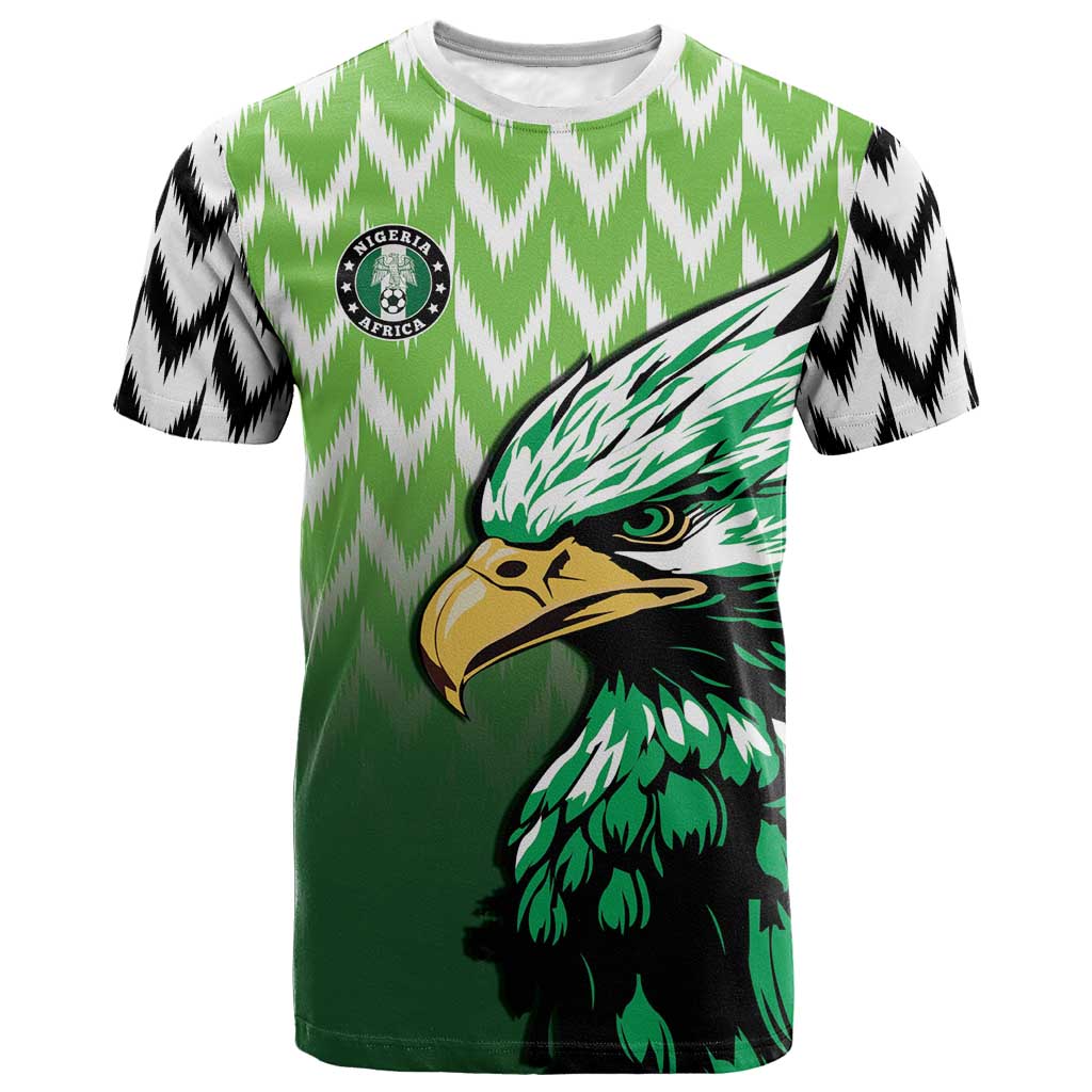 Custom Nigeria Football T-Shirt The Super Eagles Rise Graphic Tee