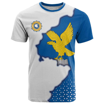 Italy Friuli-Venezia Giulia T-Shirt Flag Vintage Style Graphic Tee